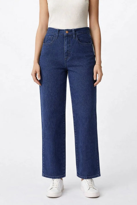 Universal Thread Women's Navy High Rise Slim Leg Fit Full Jeans | Universal Thread In Lebanon