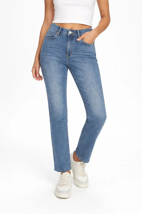 Levi's Women's Light Blue High-Rise Straight Jeans | Levi's In Lebanon