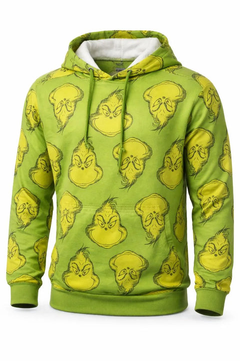 SD Boy's Green Monster Printed Long Sleeve Hoodie |SD In Lebanon
