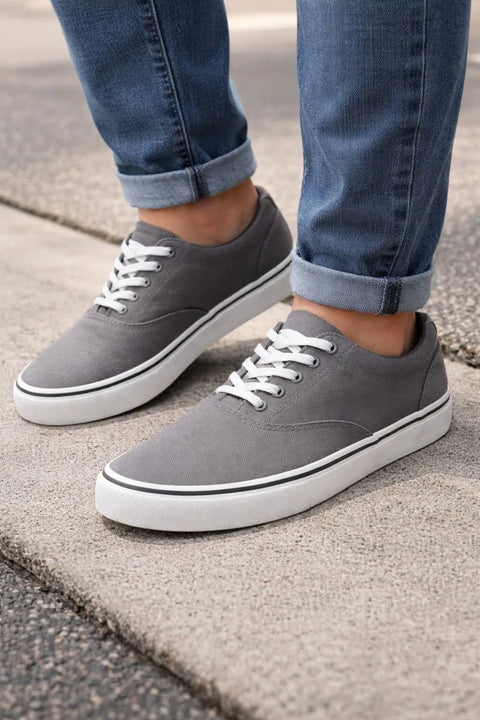 Izod Men's Dark Grey Rangley Memory Foam Casual Shoes | Izod In Lebanon