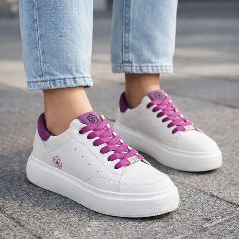 ACBC Women's White & Pink Sneaker | ACBC In Lebanon
