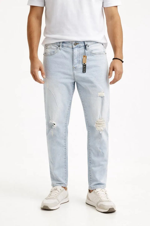 Lazer Men's Blue Slim-Fit Stretch Jean's | Lazer In Lebanon