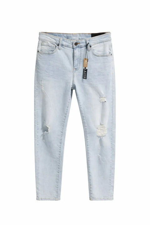 Lazer Men's Blue Slim-Fit Stretch Jean's | Lazer In Lebanon