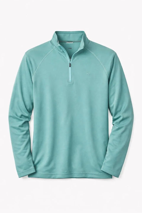 Tommy Bahama Men's Neptune Green Paradise Isle 12-Zip Pe Swimsuit | Tommy Bahama In Lebanon