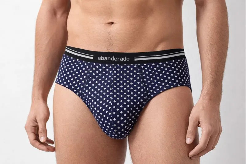 Abanderado Men's Blue Diamond Brief | Abanderadoin Lebanon