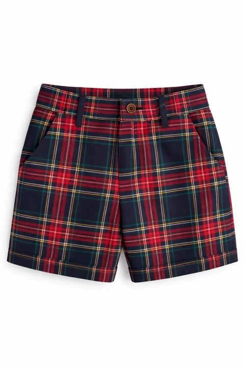 Ativo Baby Boy's Navy Blue tartan Short | Ativo in Lebanon