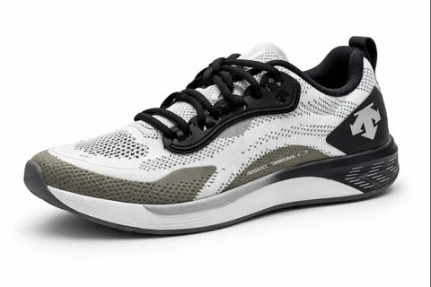 Descente Men's Black & White Basketball Sneakers | Descente In Lebanon