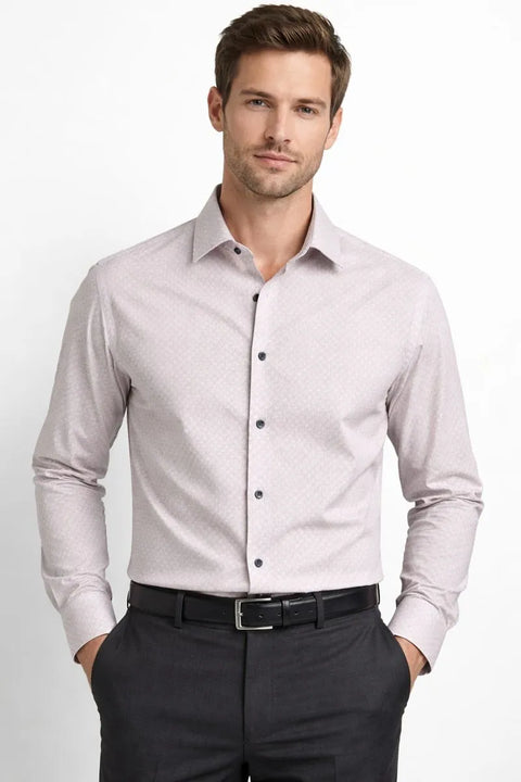 Alfani Men's Tan Slim Fit Shirts | Alfani  In Lebanon