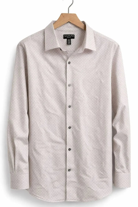 Alfani Men's Tan Slim Fit Shirts | Alfani  In Lebanon