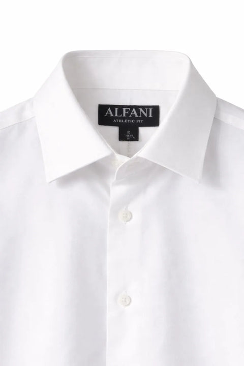 Alfani Men's White Alfa Tech Fitted Perform shirts | Alfani In Lebanon