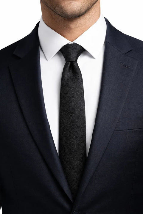 Alfani Men's Black Munroe Slim Glen Plaid Tie | Alfani In Lebanon