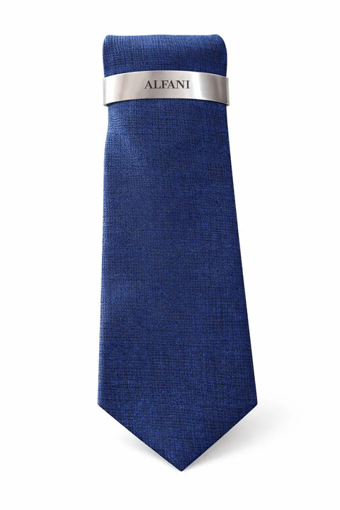Alfani Men's Navy Solid Slim Tie | Alfani In Lebanon
