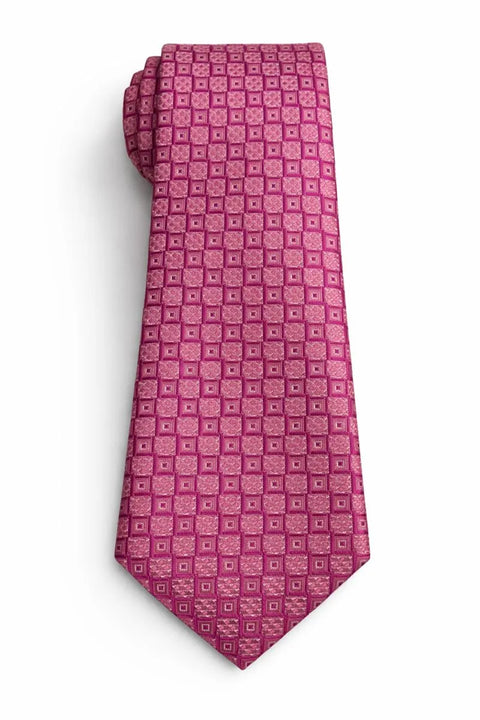 Perry Ellis Portfolio Men's Pink Randall Neat Square Tie | Perry Ellis Portfolio In Lebanon