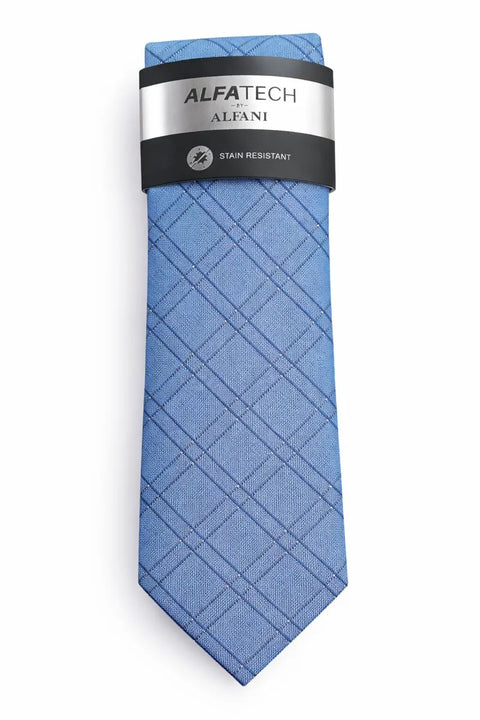 Alfani Men's Blue Brigham Check Tie | Alfani In Lebanon