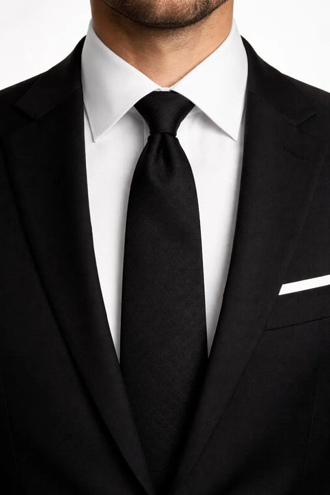 Perry Ellis Portfolio Men's Black Moretto Grid Tie | Perry Ellis Portfolio In Lebanon