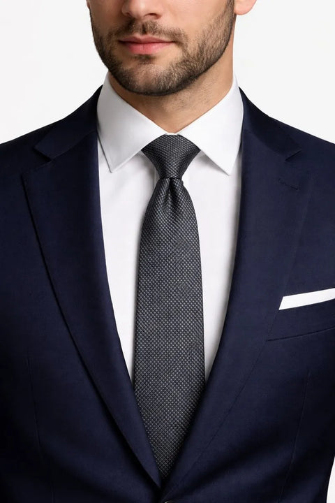 Perry Ellis Men's Black Haine Mini-Chevron Tie | Perry Ellis In Lebanon