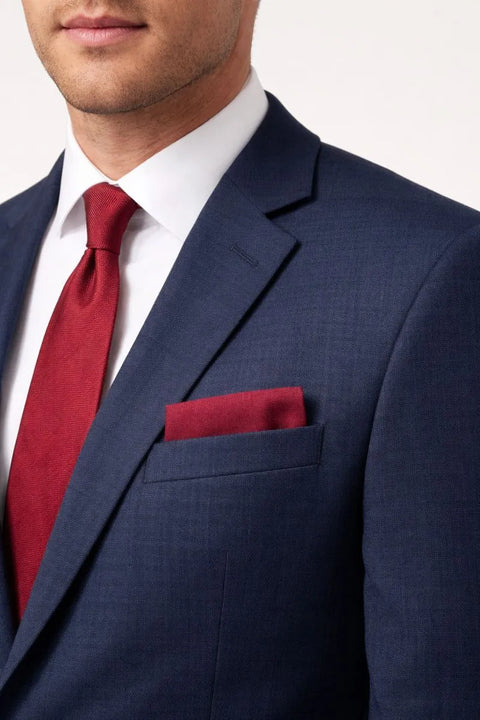 Bar III Men's Burgundy Beach Solid Pocket Square | Bar III In Lebanon