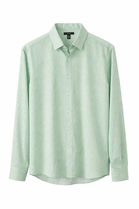 Alfani Men's Light Green Printed Dress Shirt |Alfani In Lebanon