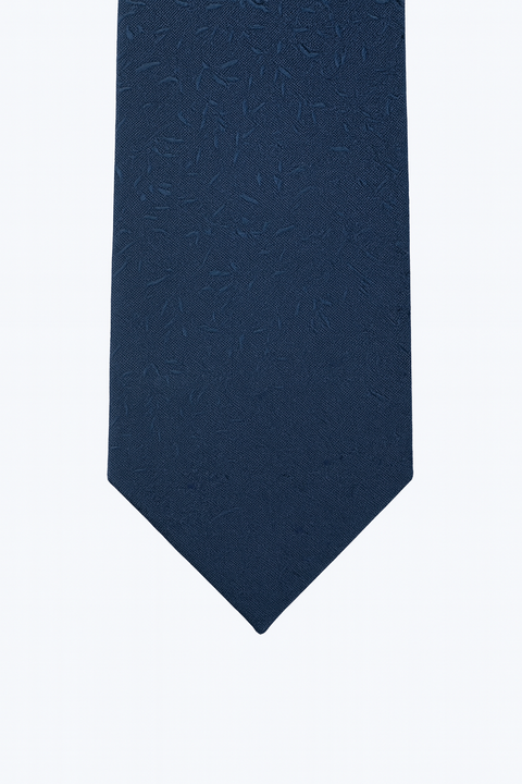 Bar III Men's Navy Blue Cassina Vine Tie ABL471