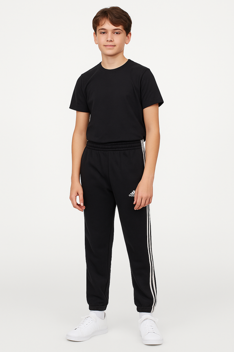Adidas Big Boy's Black Iconic Tricot Joggers |Adidas In Lebanon
