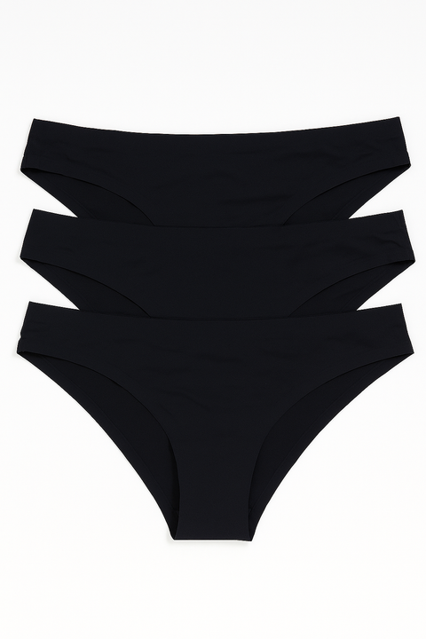Dorina Women's 3Pcs Black Panties | Dorina In Lebanon