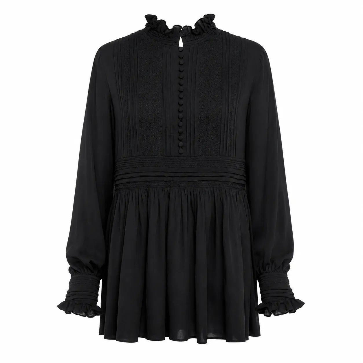 Lafayette Women's Black Mock Neck Mini Dress | Lafayette In Lebanon
