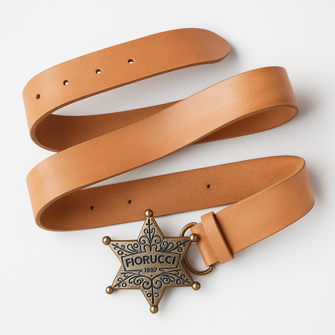 Fiorucci Men's Brown Leather Belt |Fiorucci In Lebanon