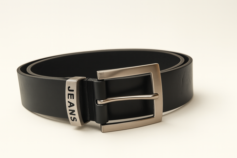C & A Men's Black Leather Jeans Belt |C & A  In Lebanon
