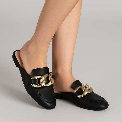 Steve Madden Women's Black Synthetic Kiki Slipper's | Steve Madden In Lebanon