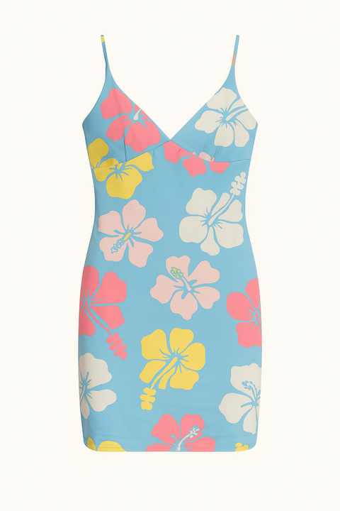 Forever 21  Women's Blue Floral Dress | Forever 21 In Lebanon
