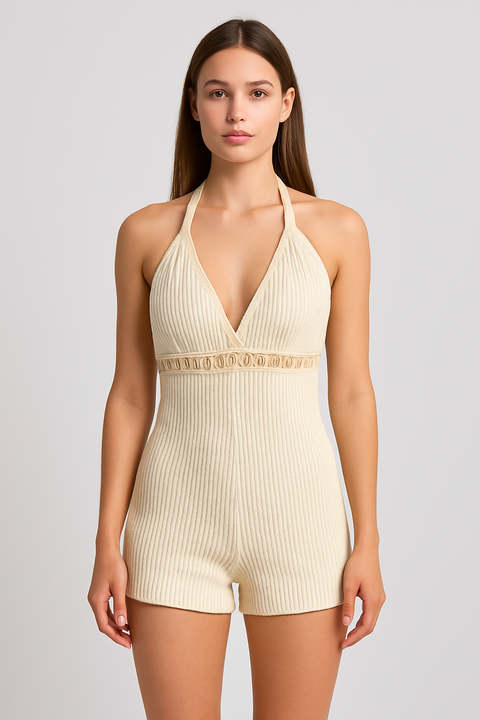 Forever 21 Women's Vanilla Romper |Forever 21 In Lebanon