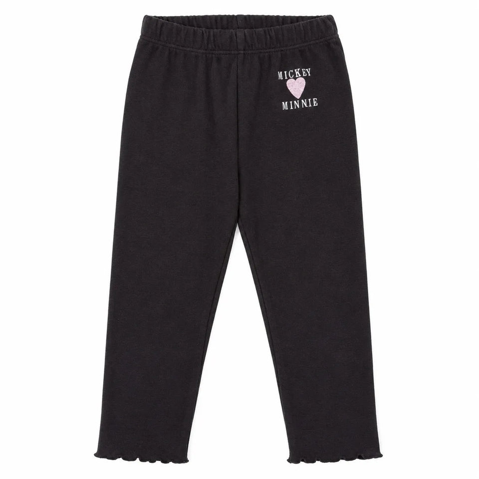 SD Baby Girl'sWashed Black "Mickey Minnie " Printed Legging | SD in Lebanon