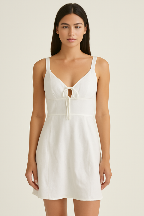 Forever 21 Women's White Mini Dress | Forever 21 In Lebanon