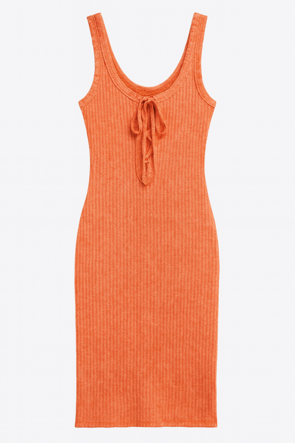 Forever 21 Women's Coral V- Neck Sleeveless Dress | Forever 21 In Lebanon