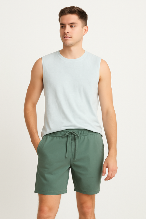 Forever 21 Men's Green 4 Pockets Short |Forever 21 In Lebanon