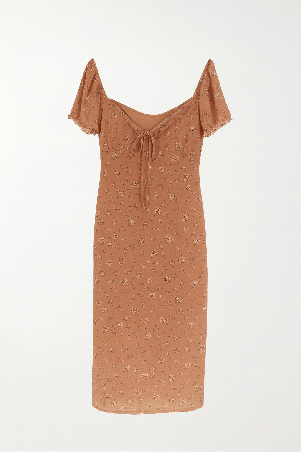 Forever 21 Women's Dusty Rose Floral Short Sleeve Dress |Forever 21 In Lebanon