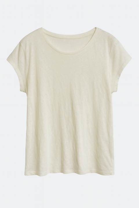 Mango Women's Off White T-shirt | Mango In Lebanon