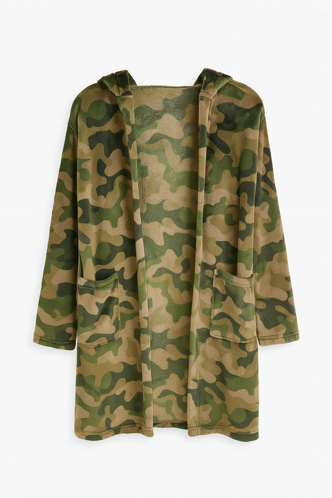 Lands' End  Boy's Green Camo Pajama 3-Piece Sleep Set  |Lands' End In Lebanon