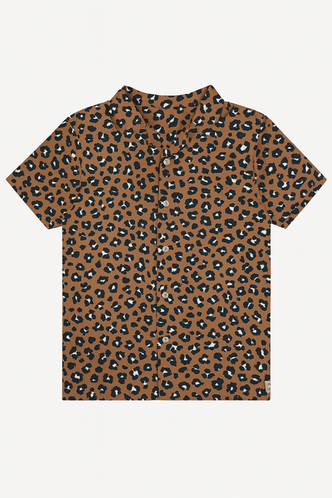 Cotton-On Boy's Brown Shirt |Cotton-On In Lebanon