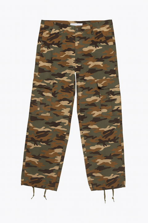 Levi's Women's Multicolor Camo Printed 94 baggy cargo Pant |Levi's In Lebanon