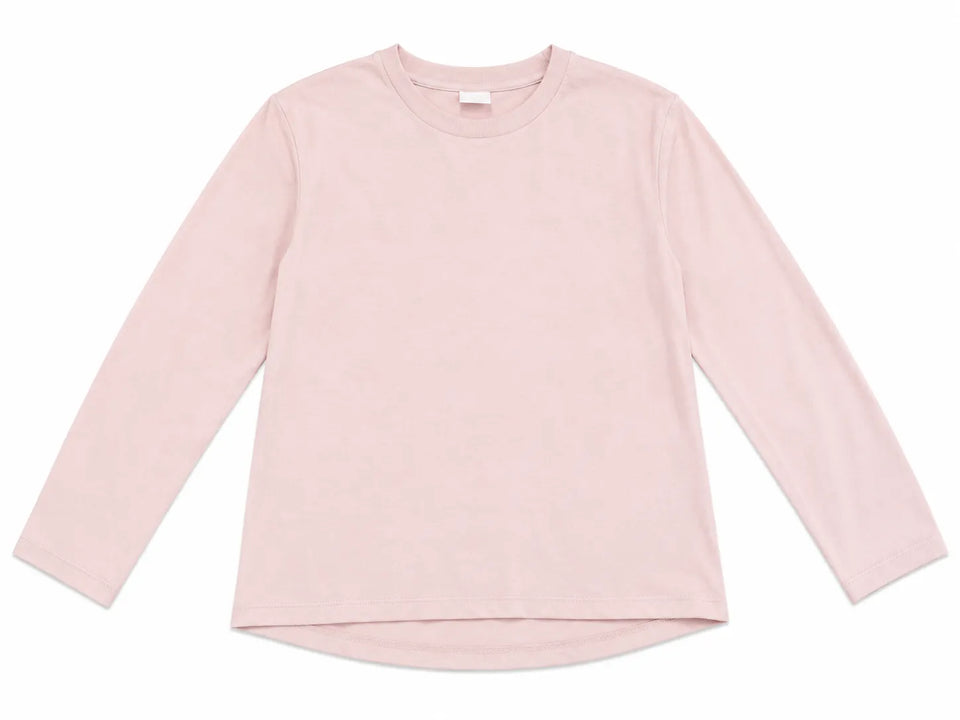 Zara Girl's Light Pink PlainLong Sleeve Blouse | Zara in Lebanon