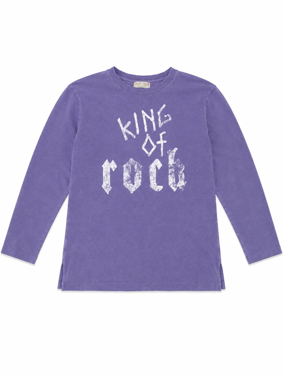 Zara Girl's Purple " king Of Rock " Long Sleeve Blouse | Zara in Lebanon
