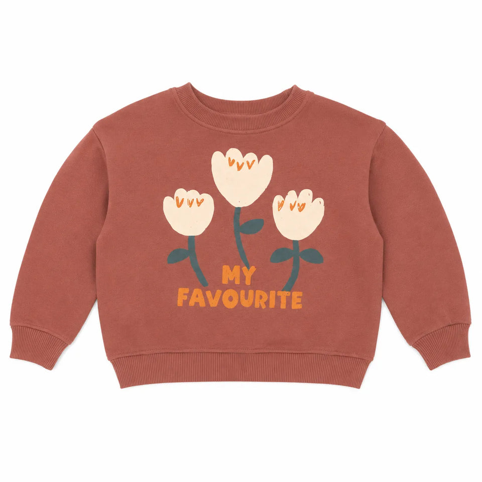 Zara Girl's Blush " My Favorite " Flowers PrintedSweatshirt | Zara in Lebanon
