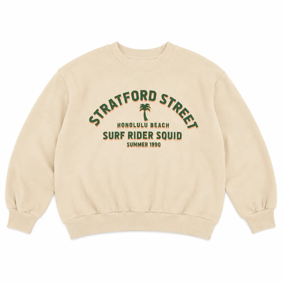 Zara Baby Boy's Light Beige " Stratford Street" Printed Sweatshirt| Zara in Lebanon