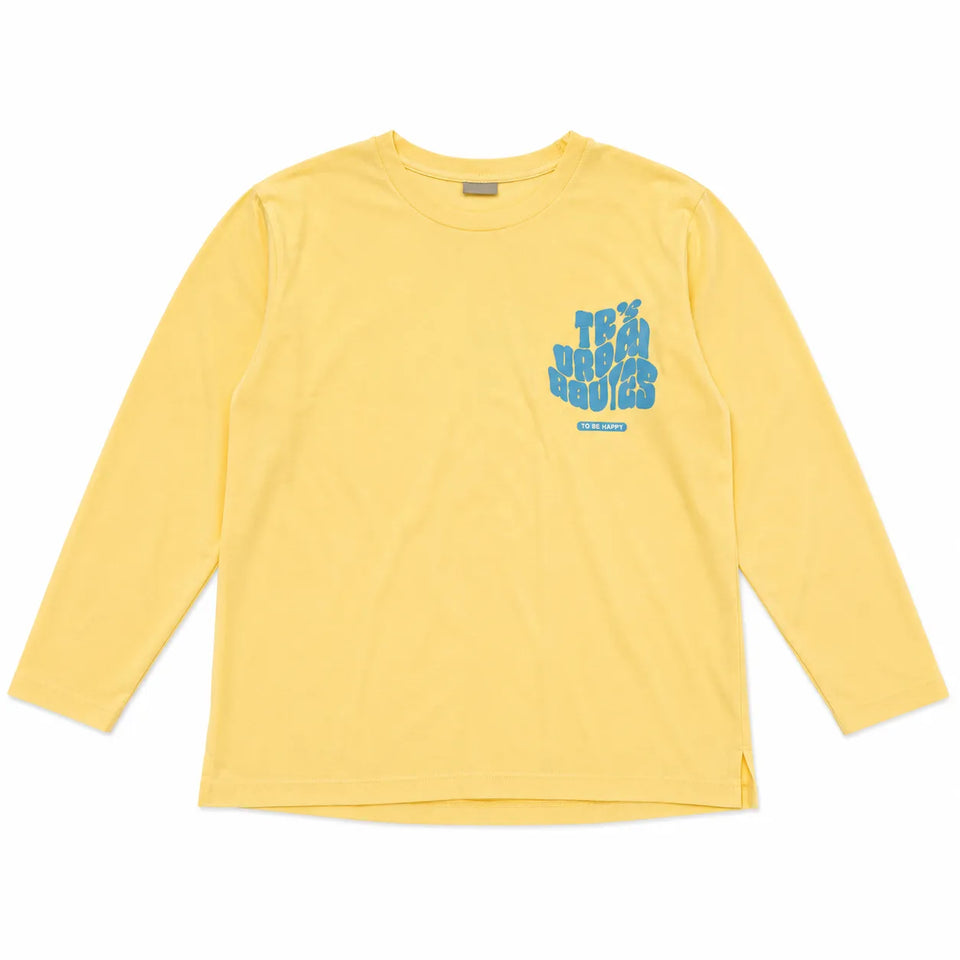 Zara Boy's Yellow"The World Is Waiting To Discover You "Long Sleeve Blouse | Zara in Lebanon