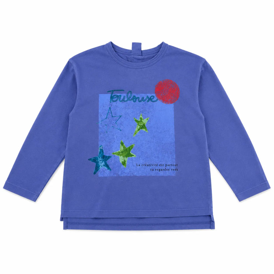 Zara Baby Boy's Purple "TO LOVE " Printed Blouse| Zara in Lebanon