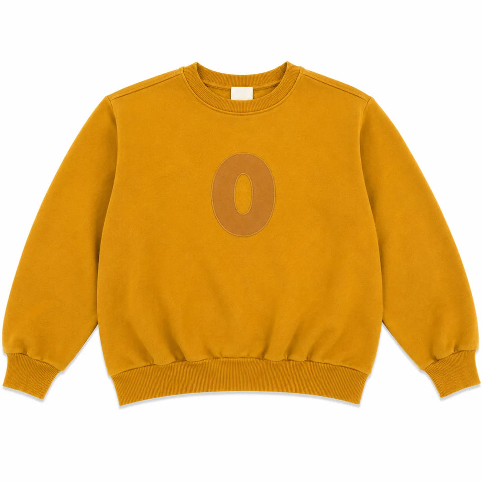 Zara Baby Boy's Mustered "O " Printed Sweatshirt| Zara in Lebanon