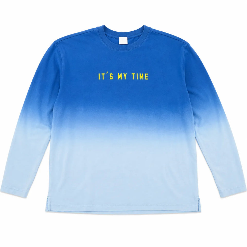 Zara Boy's Ocean Blue "Its My Time" PrintedBlouse | Zara in Lebanon
