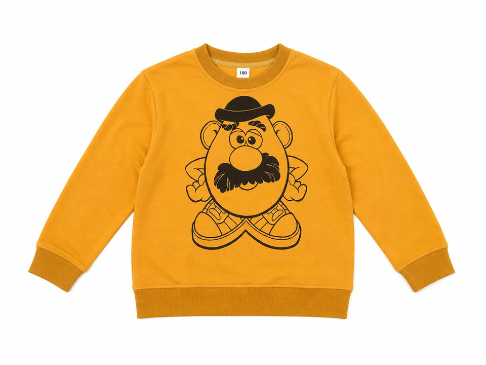 Zara Boy's Orange A Mr.Potato Printed Sweatshirt| Zara in Lebanon