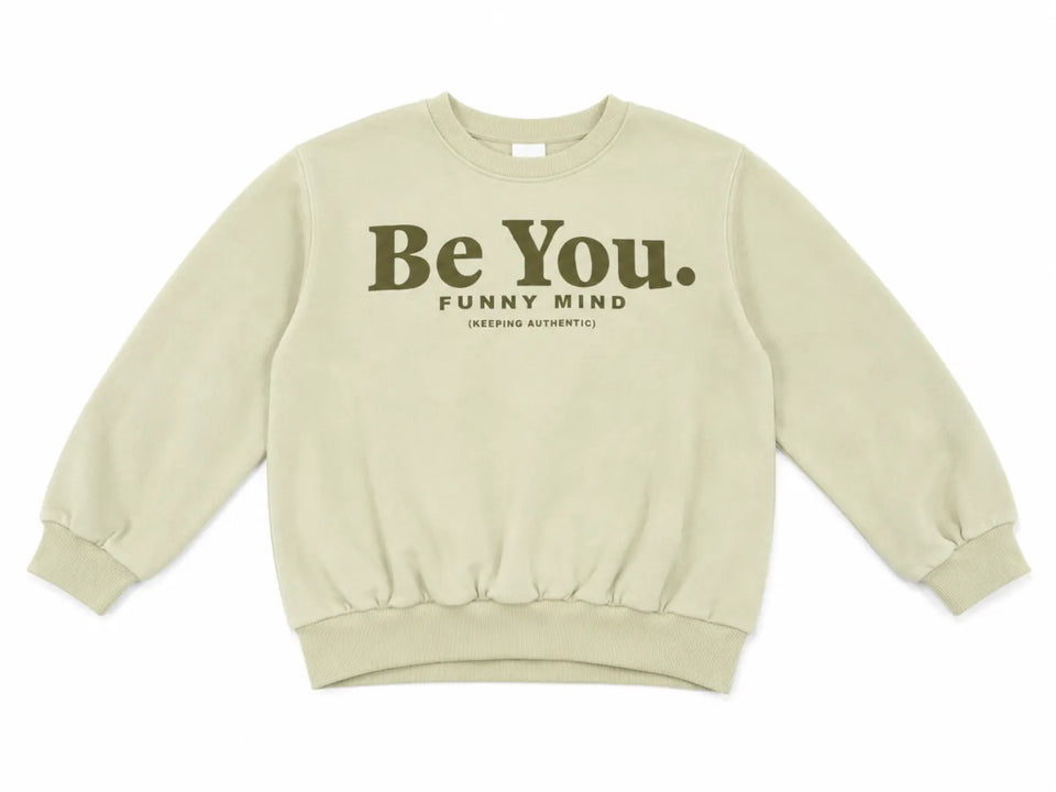 Zara Girl's Mint Green " Be You "PrintedSweatshirt | Zara in Lebanon